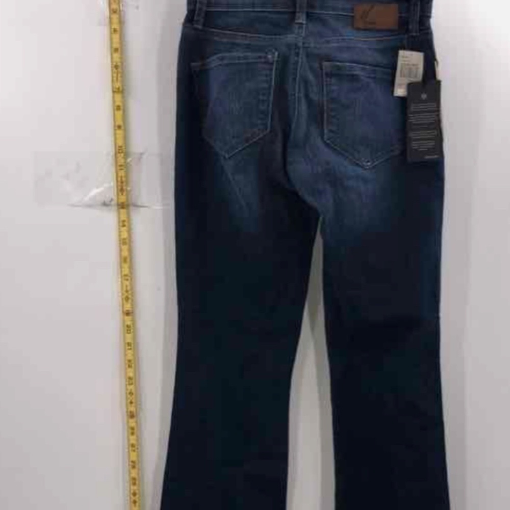 NWT Mavi Womens Blue Denim Molly Mid Rise Classic Bootcut Jeans Size 24/32